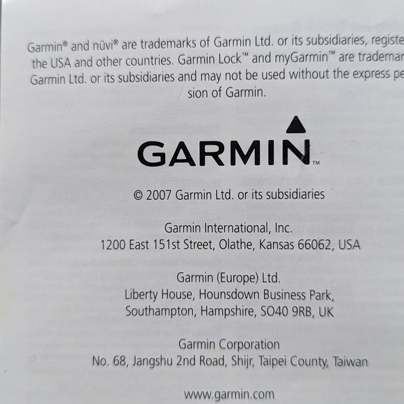 Garmin GPS nuvi 200 Affordable Navigation Touchscreen Ultra Slim - Picture 16 of 16